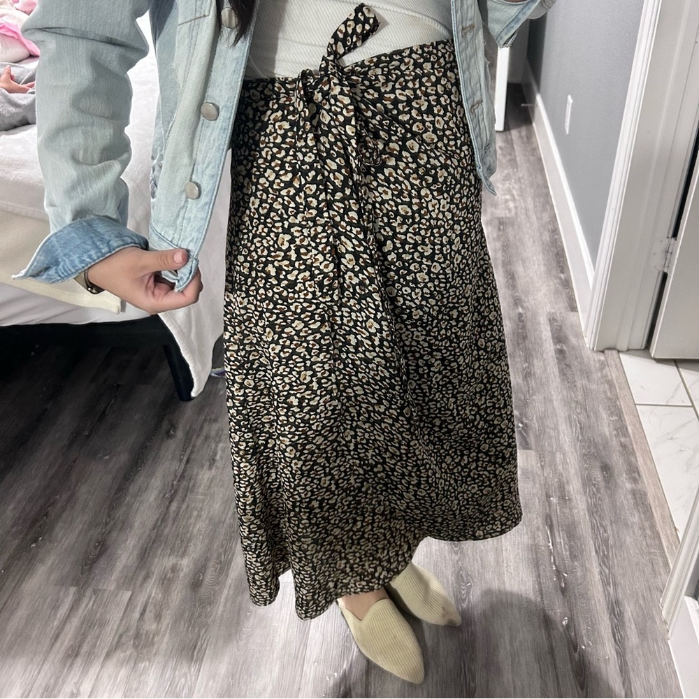 SHEIN MATERNITY WRAP SKIRT